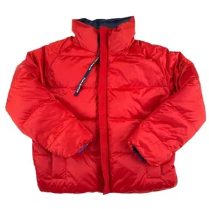 TORY BURCH - Reversible Color-block Quilted Shell Jacket In Blue and Red thumbnail 2