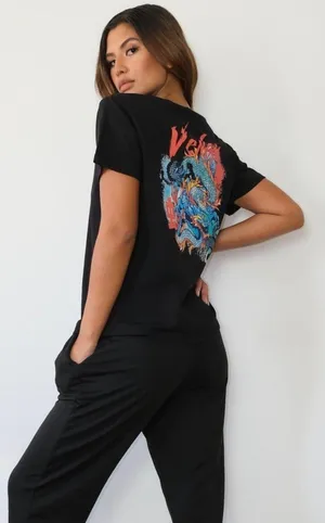 Missguided Dragon T-Shirt thumbnail 3