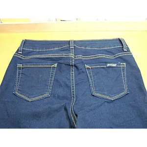 Just USA Womens Blue Dark Wash Pockets Stretch Denim Flared Jeans Size 7 PS213 thumbnail 12