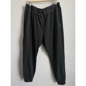 Fabletics Cold Weather Joggers Pants Black Thermal Winter Track Gorpcore Sz 1X thumbnail 5