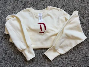 Authentic Crème and Maroon Disney Parks Jersey - never worn  thumbnail 1