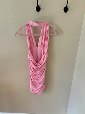 Edikted Pink Mini Dress thumbnail 3