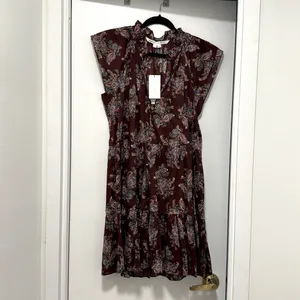 Veronica Beard Zee Dress in Brickmul thumbnail 2