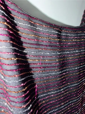 Lush Metallic Striped Tank Dress thumbnail 4
