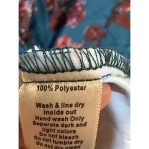Joyfolie Womans Mia Joy Green‎ Floral Bomber Jacket windbreaker Size XS thumbnail 8