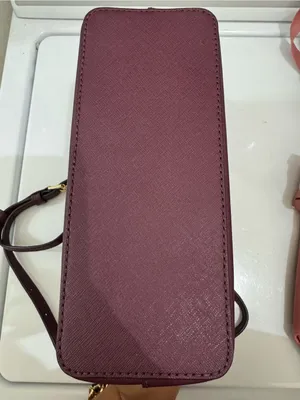 Michael Kors Cindy Large Dome Scalloped Studded Crossbody Bag – Plum / Wine thumbnail 7