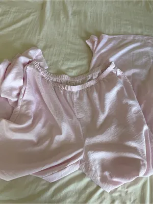 Light pink Auden pajama pants Size M thumbnail 2
