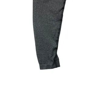 Gymshark Energy+ Seamless Leggings Charcoal Grey Marl High Waisted Eyelet Logo‎ thumbnail 4