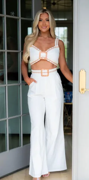 These Three Boutique White 2 Piece thumbnail 2