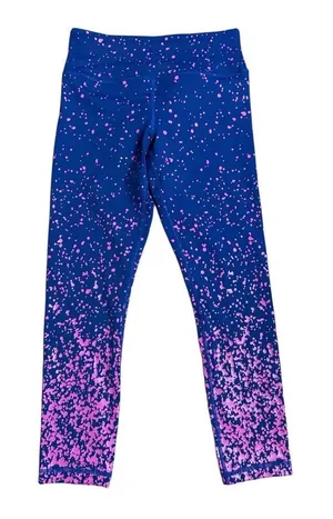 Zyia‎ Active Splash Navy Pink Light n Tight Hi-Rise Athletic Leggings 7/8 Sz 6-8 thumbnail 1