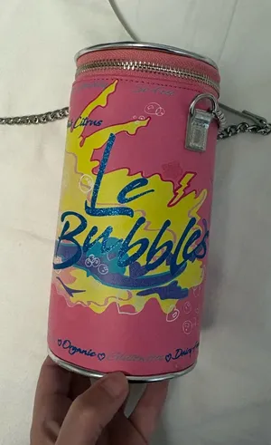 Betsey Johnson Le Bubbles Pink Crossbody Bag thumbnail 1