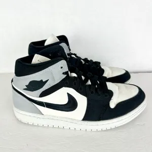 Nike Jordan 1 Mid SE Sail Light Steel Grey Size 9.5 DV0427-100 thumbnail 2