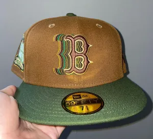 New Era Myfitteds Boston Red Sox cascade logo size 7 5/8 brand new sold out thumbnail 1