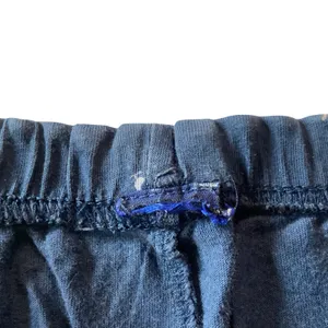 Wide Leg Pajama Pants Blue thumbnail 3