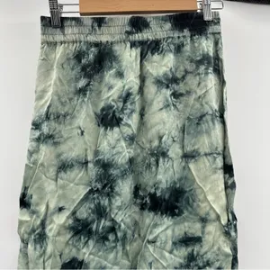 Zara The Batik‎ Blue Tie Dye Pull-On Midi Skirt Sz M thumbnail 3