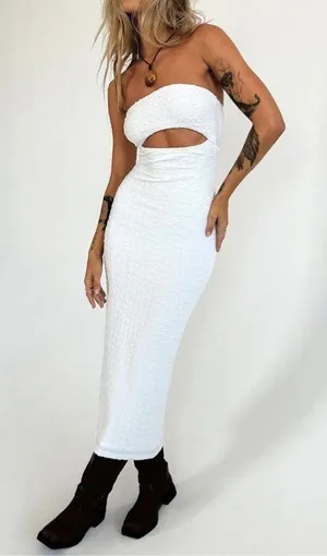 Princess Polly white dress thumbnail 1