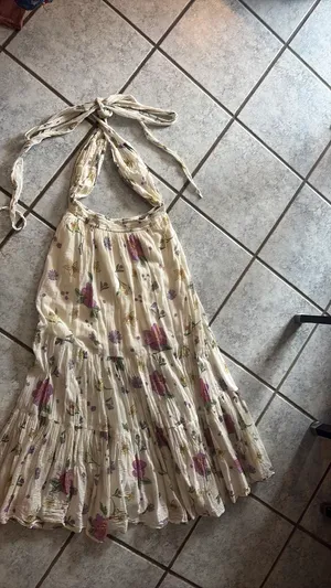 Free people skirt/halter dress thumbnail 5