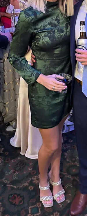 Zara Green Dress thumbnail 3
