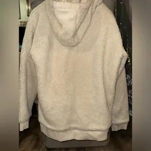 Official Off-White Vans Sherpa Quarter Zip Hoodie thumbnail 4