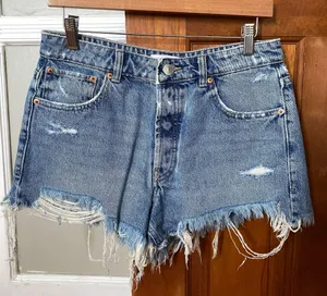 ZARA Jean Shorts thumbnail 1