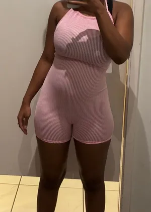 Jump short suit Pink Size M thumbnail 1