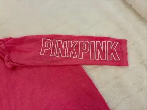 PINK - Victoria's Secret Women’s Brand 3/4 inch Sleeve Pullover Top Size Large thumbnail 2