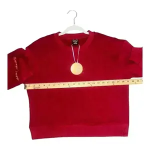 Laila Ali‎ Red Cable Knit Sweater, Large thumbnail 5