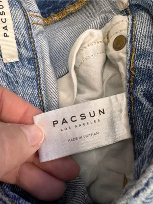 Pacsun Blue 90s Boyfriend Heavily Distressed Jeans Womens 27 Casual Denim thumbnail 6