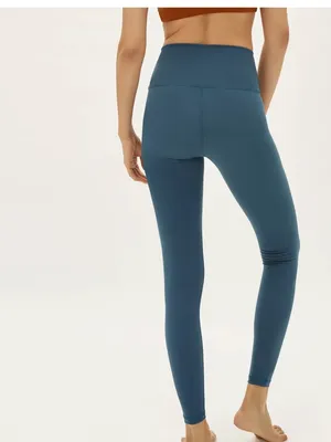 Everlane The Perform‎ Atlantic Blue Athletic High Rise Leggings thumbnail 2
