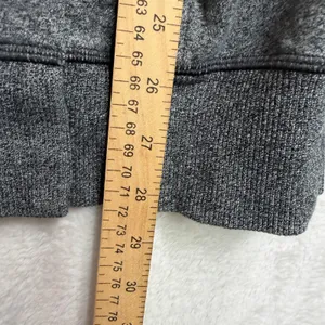Lululemon 4 Wrap Up Jacket Heathered Gray Hoodie Wrapper French Terry Relaxed thumbnail 11