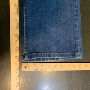 LL Bean Classic Fit Blue Jeans Womens 14 Regular‎ Dark Wash Stretch Denim 286351 thumbnail 10