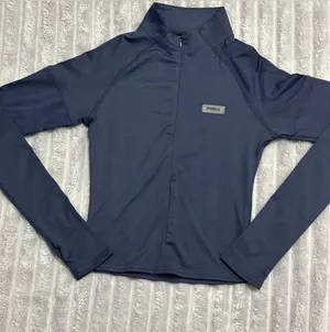 PRIX Women's Navy Long Sleeve Zip thumbnail 1