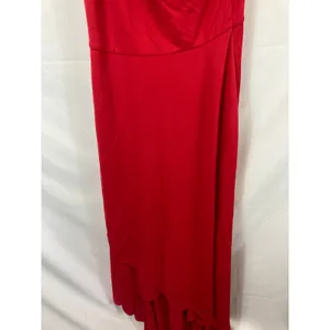 Kate Young for Target One Shoulder Red Dress Size 4 thumbnail 6