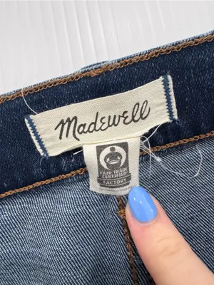 Madewell Mid-Rise Kick Out Jeans Dark Wash Size 29 thumbnail 4