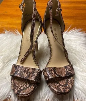 - Michael Shannon Brown Snakeskin Heels thumbnail 1