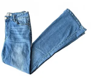 Vipones Women's Denim Jeans Size 8 Flare Bell Bottom Faded Streetwear Urban City thumbnail 1