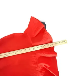Red Ruffle Mini Dress Cutout Tie Front Size M Party Flirty Bachelorette Cocktail thumbnail 12