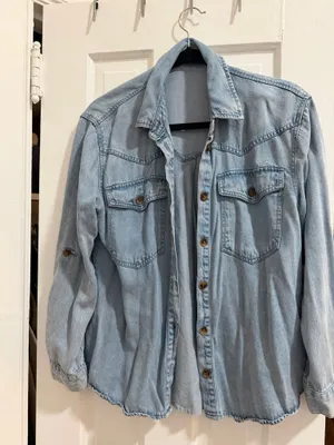Jane and Delancey Jean jacket thumbnail 1