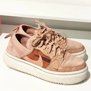 Nike Court Vision Alta TXT Rust‎ Pink Platform Size 9.5 Sneakers thumbnail 3