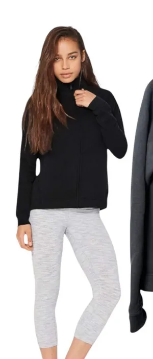 Lululemon Wind Down Jacket Black Women's Size 4 thumbnail 1