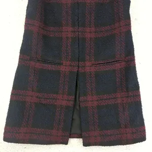 Sanctuary Women's Plaid‎ Sleeveless Vest Jacket Size Small Tweed thumbnail 7