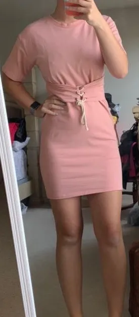 Free People Pink Dress thumbnail 1