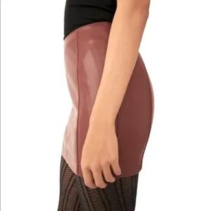Free People Mini Skirt Modern Femme Vegan Leather Size 10 New with Tag thumbnail 11