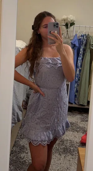 Hello Molly Lavender Dress thumbnail 1