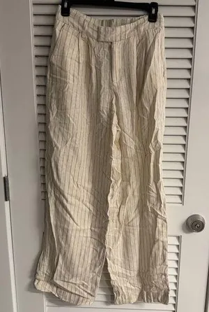 a new day Cream Wide Leg Pants thumbnail 1