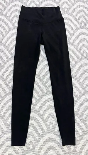 OLD NAVY Active Black Extra High-Rise Go-Dry Leggings XS thumbnail 1