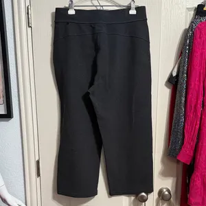 Lululemon Ribbed Straight Leg Super High Rise Crop 23" Capri Pant Lounge Cozy thumbnail 3