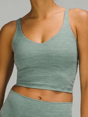 Lululemon‎ Align Tank in Heathered Tidewater Teal Size 2 thumbnail 1