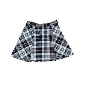 Altar'd State Plaid Mini Skirt Women's Size Large‎ Black Mustard Maroon USA thumbnail 2