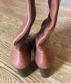 J. Crew Booker Tall Midheel Boots Brown thumbnail 4